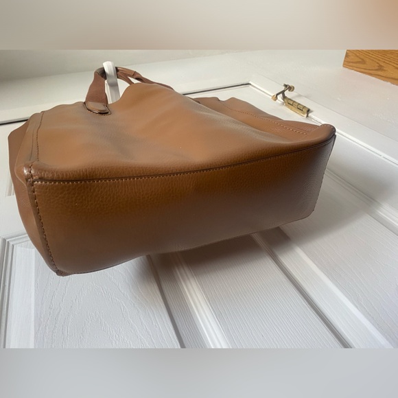Coach Brown Leather Shoulder Bag - Picture 5 of 11